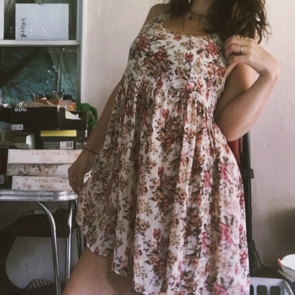 Vintage floral dress